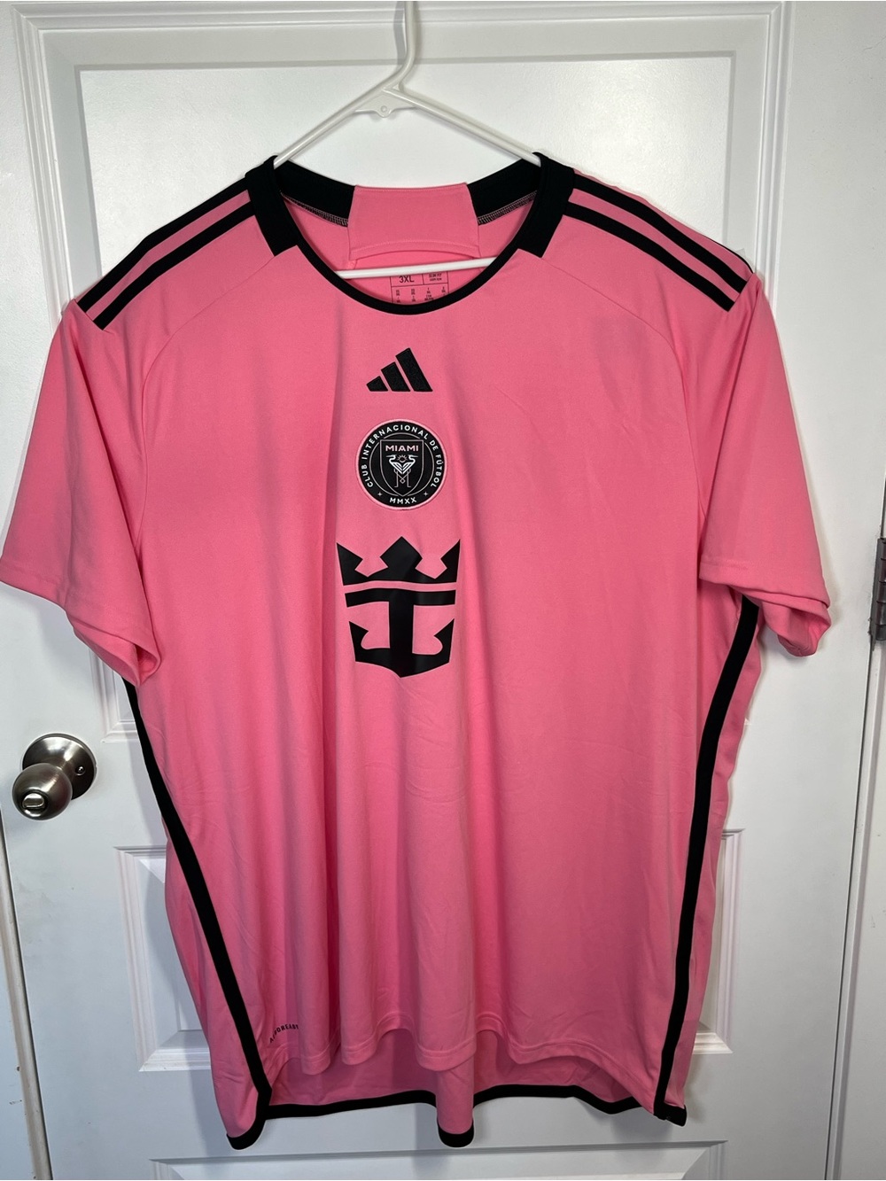 Adidas Inter Miami Messi 10 Home Jersey Pink 3XL NWT JE9741